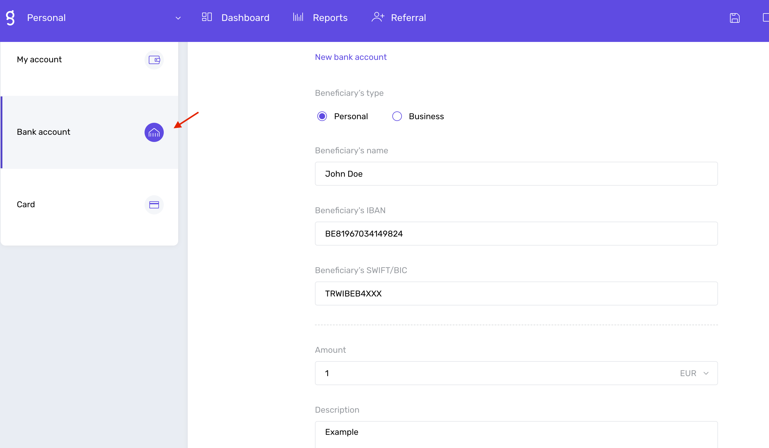 How to make SEPA transfer? – My Genome Support